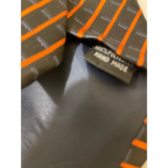 San Francisco Giants Men's Neck Tie Logo Baseball Orange Black State Farm - Picture 4 of 4